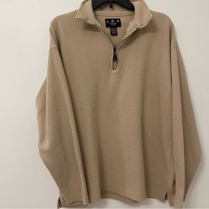 J Riggings Men’s 1/2 zip Thermal Long Sleeve Shirt Large